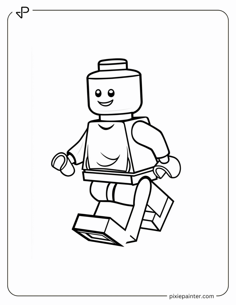 24. Simple LEGO Character Walking