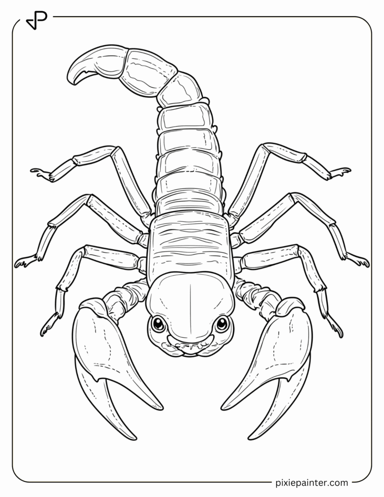 28. Scary Scorpion with Large Claw