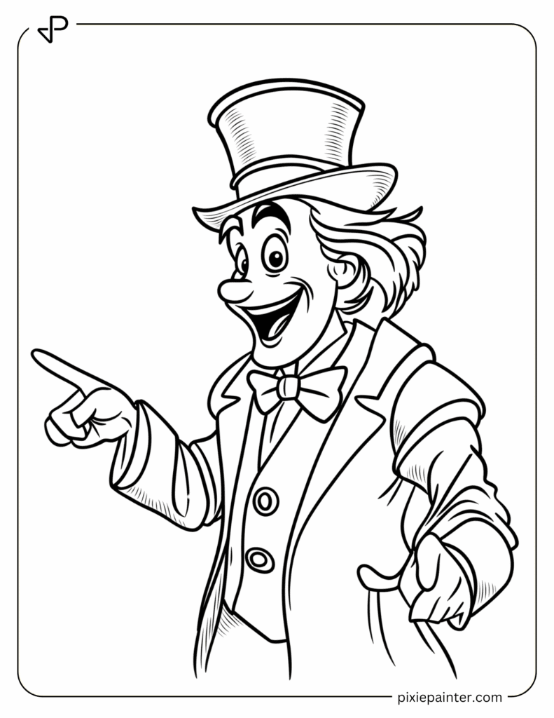 5. Happy Whovile Mayor-whoville characters coloring pages