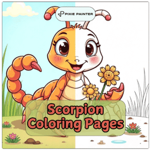 Scorpion coloring pages